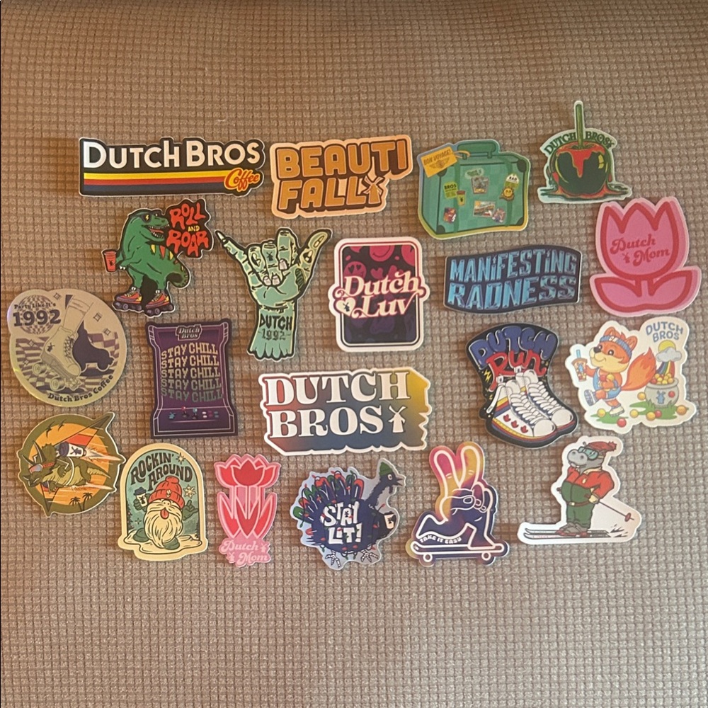 Dutch Bros Sticker lot